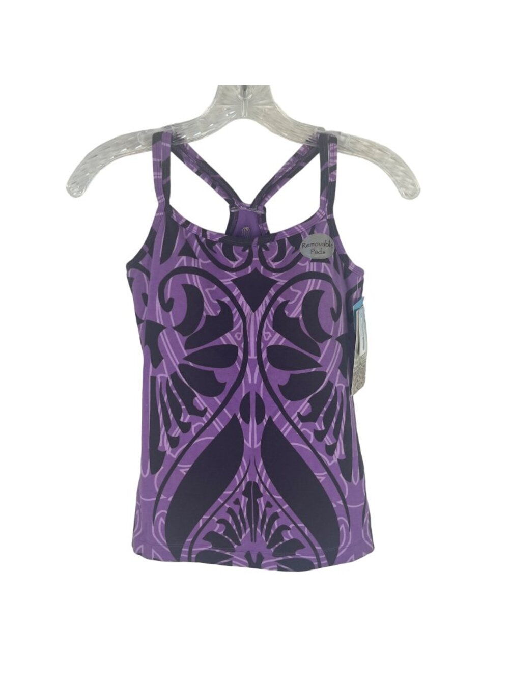 Marika The Balance Collection Yoga Tank Top Small Purple New Workout Gym